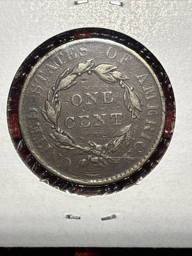 1820 1c N-12 Matron Head Large Cent