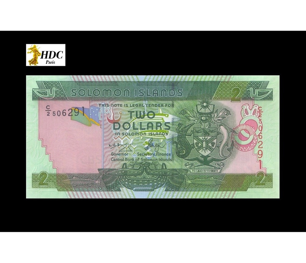 2 Dollars SOLOMON ISLANDS 2006 P.25a UNC