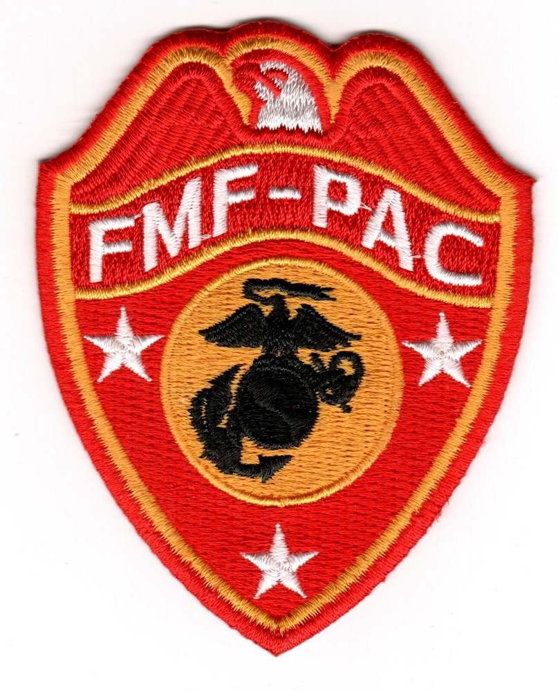 USMC FMF - PAC Unassigned Sew-On Patch - 3-1/2"High Patch