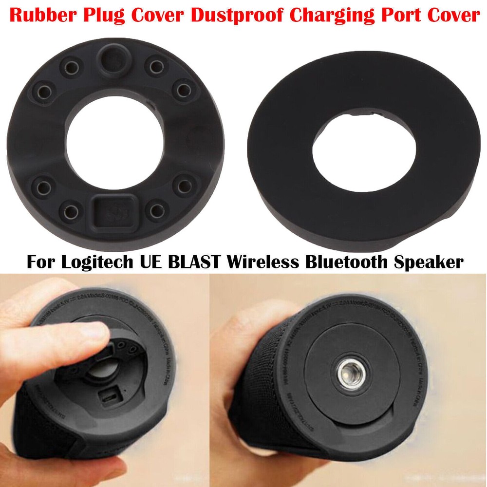 For Logitech UE BLAST Wireless Speaker Replacement Rubber Plug Cover Parts