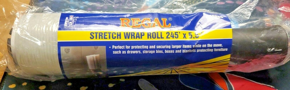 regal stretch wrap roll 245 x 5.5"  #39985