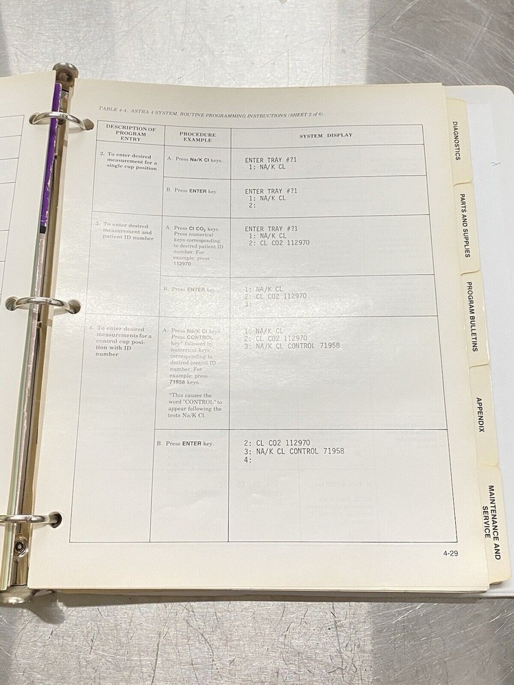 Beckman Astra Automated Stat/routine Analyzer System - Users Guide / Manual