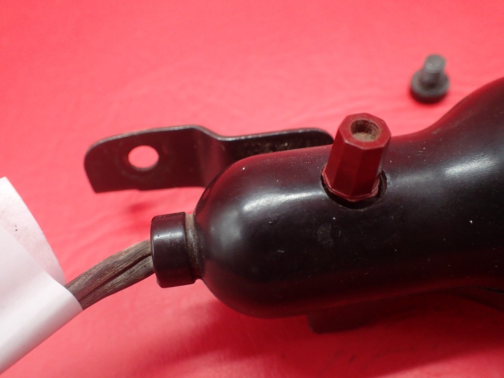 Vintage Sewing Machine Black BAKELITE Work Light # 88