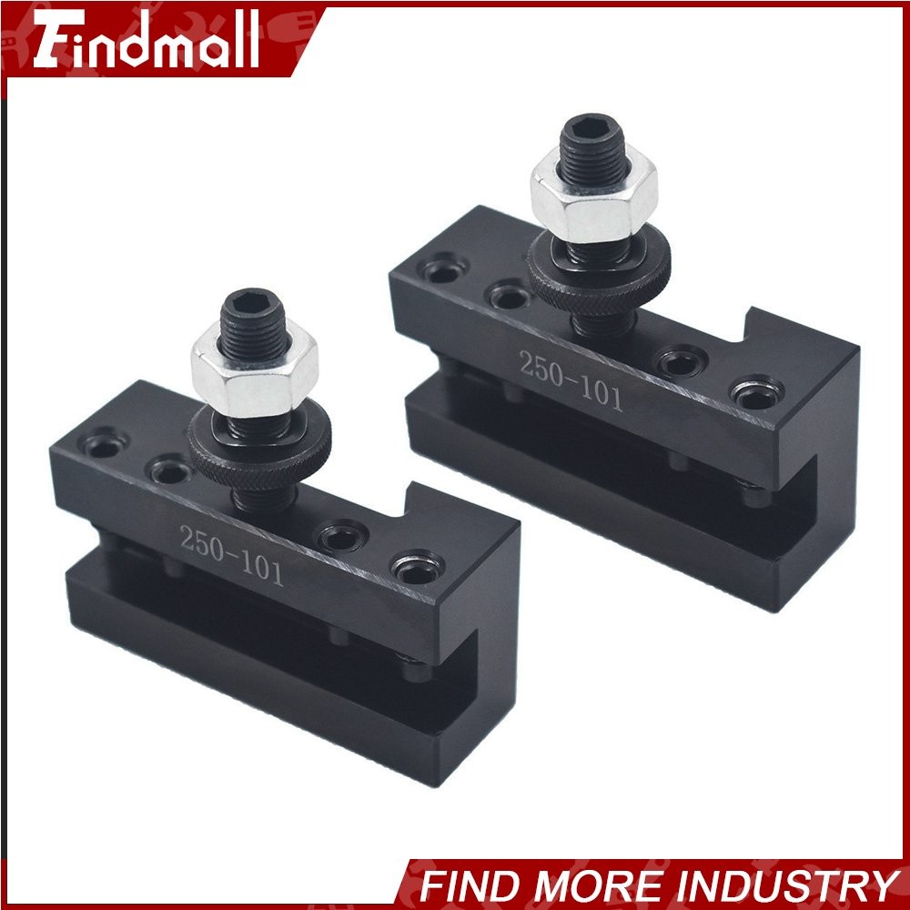 2PCS AXA #1 Quick Change 250-101 Tool Post Turning & Facing Holder