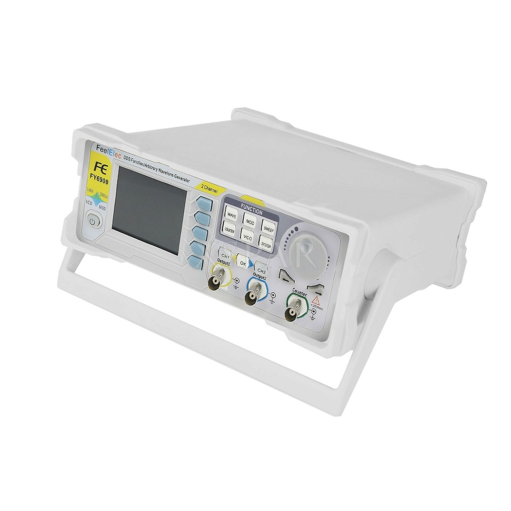 FY6900 100MHz Function Arbitrary Waveform Signal Generator Frequency Counter xr