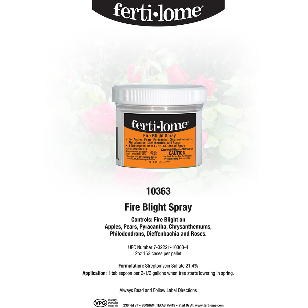 Ferti-lome Fire Blight Spray - 2 fl oz Container by VPG