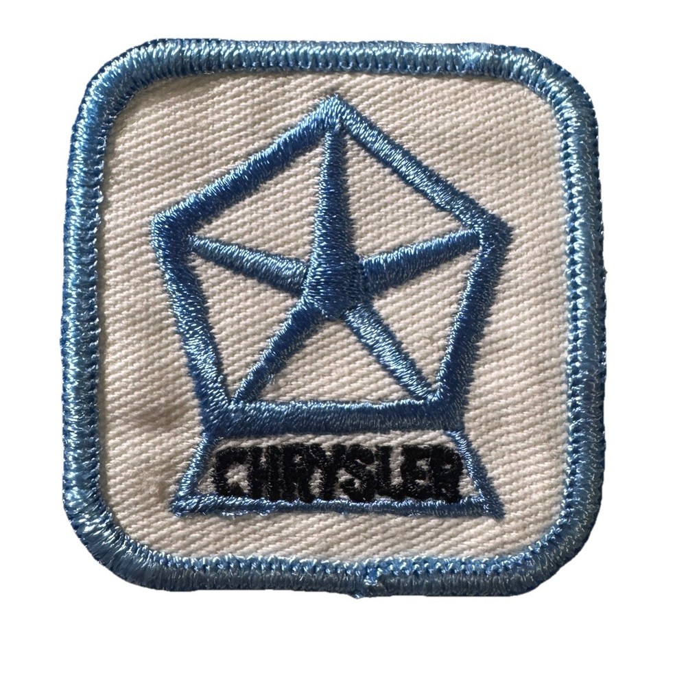 Vintage Chrysler Car Uniform 2” Patch