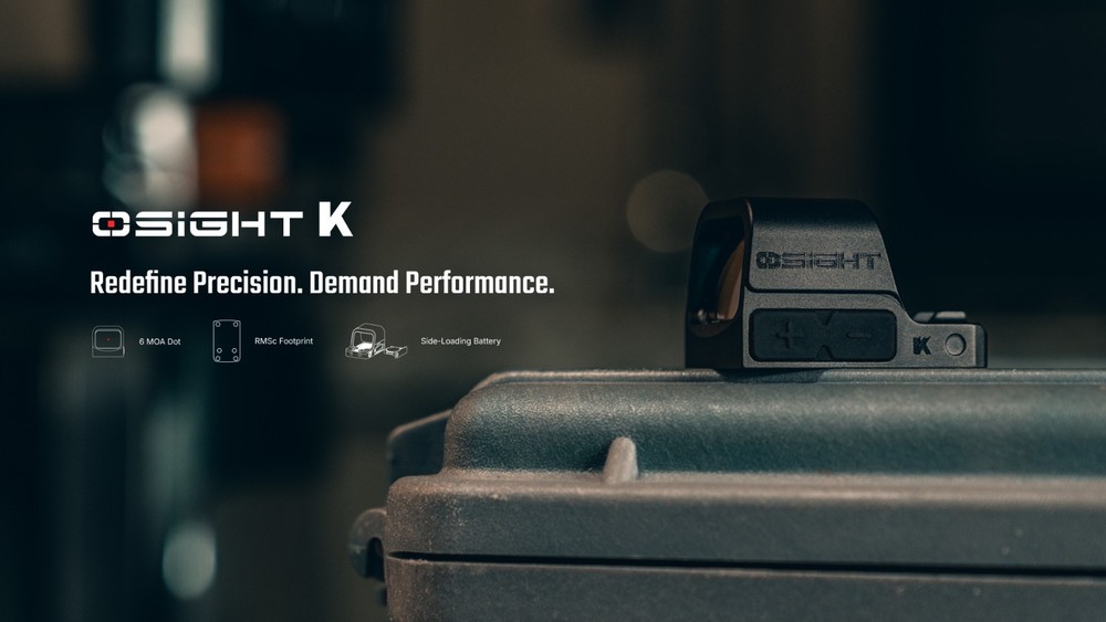 Olight Osight K Open Reflex Optic w/Replaceable Side-Loading Battery