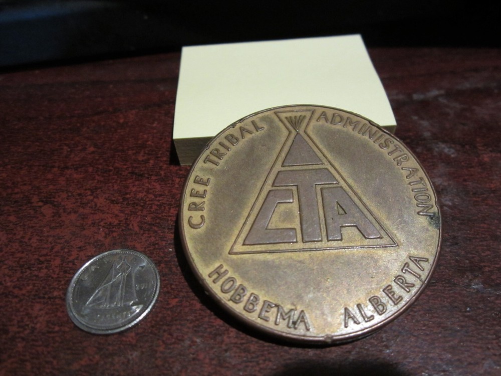 Cree Tribal Administration, Hobbema, AB - Canada Commemorative Trade Token
