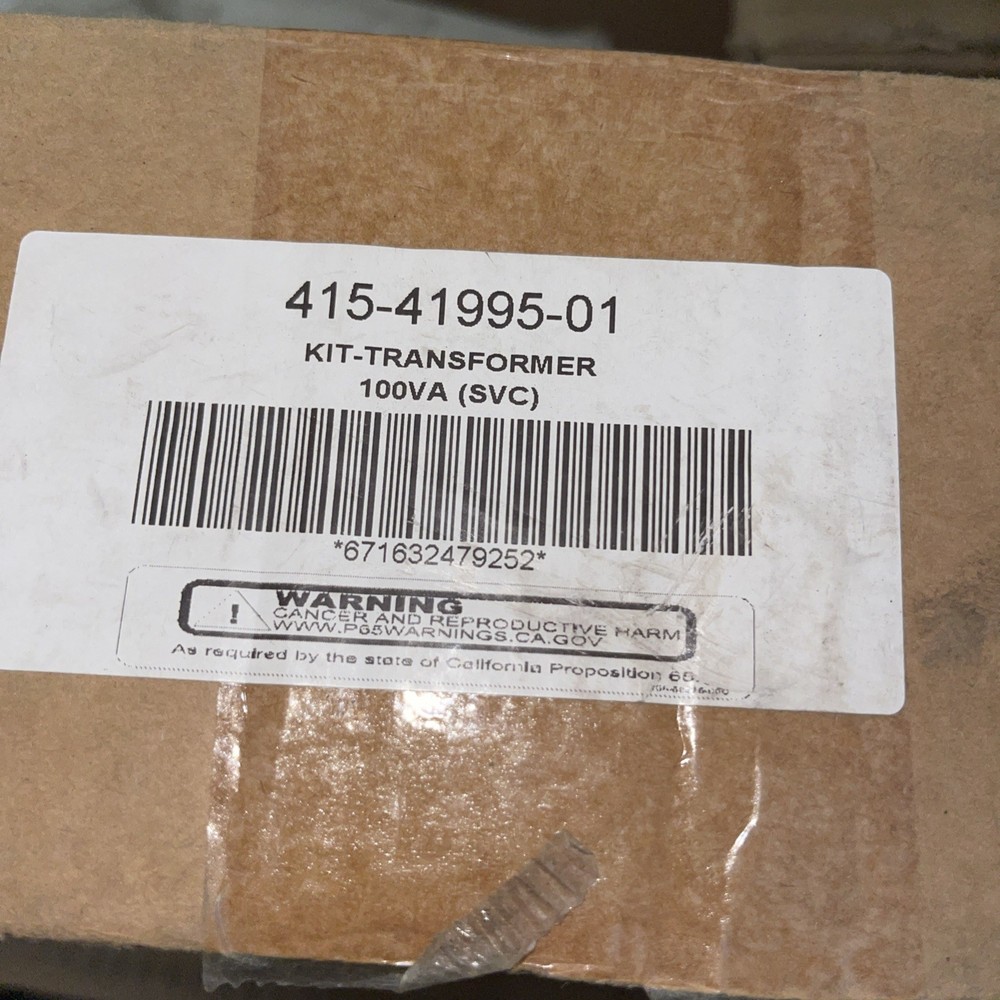 415 41995 01 kit transformer 100va