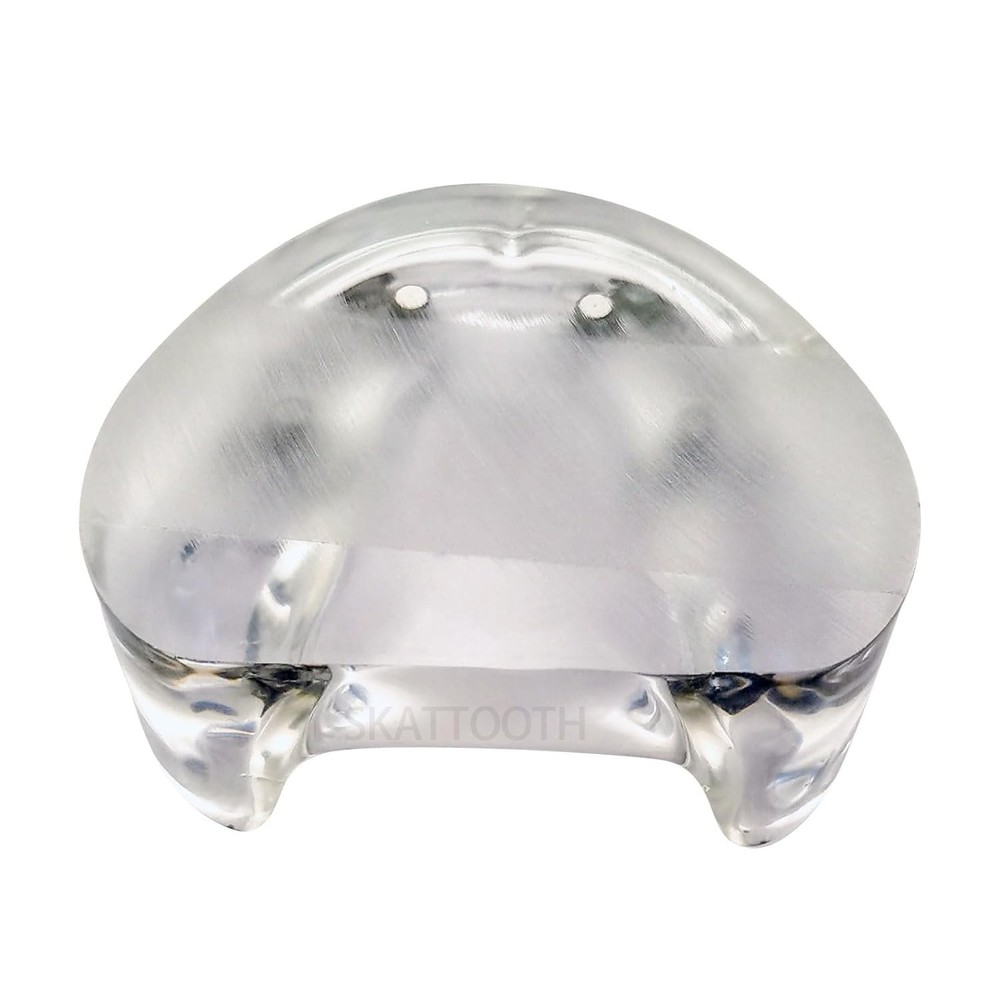 Dental Implant Teeth Model with Silver Bar Typodont Overdenture Teaching Model