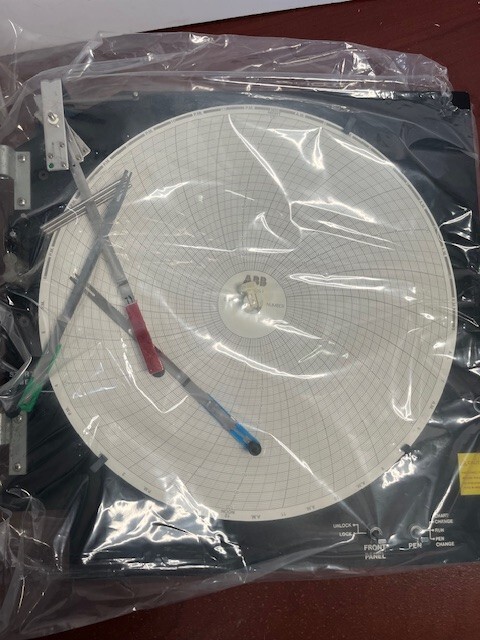 ABB Kent Taylor Chart Recorder Back Panel New