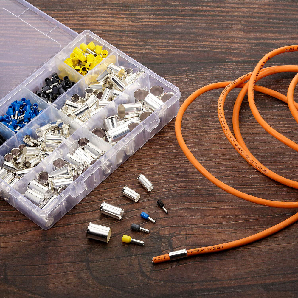 440/390x Ferrules Wire Ends Terminals Crimp Terminal Connector Wire Ferrules Kit