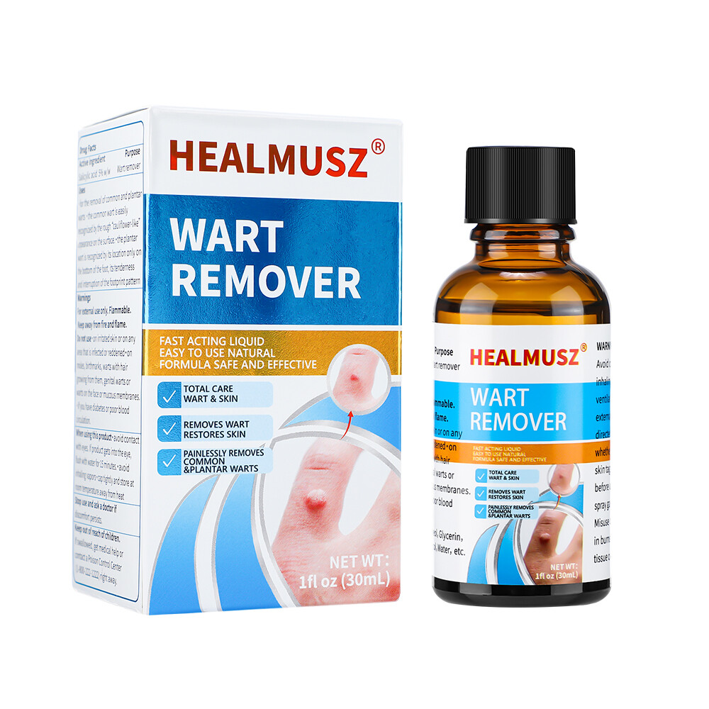 2Pack Wart Remover Liquid Skin Tag Mole Remover Eliminate Feet Corn Wart Remove
