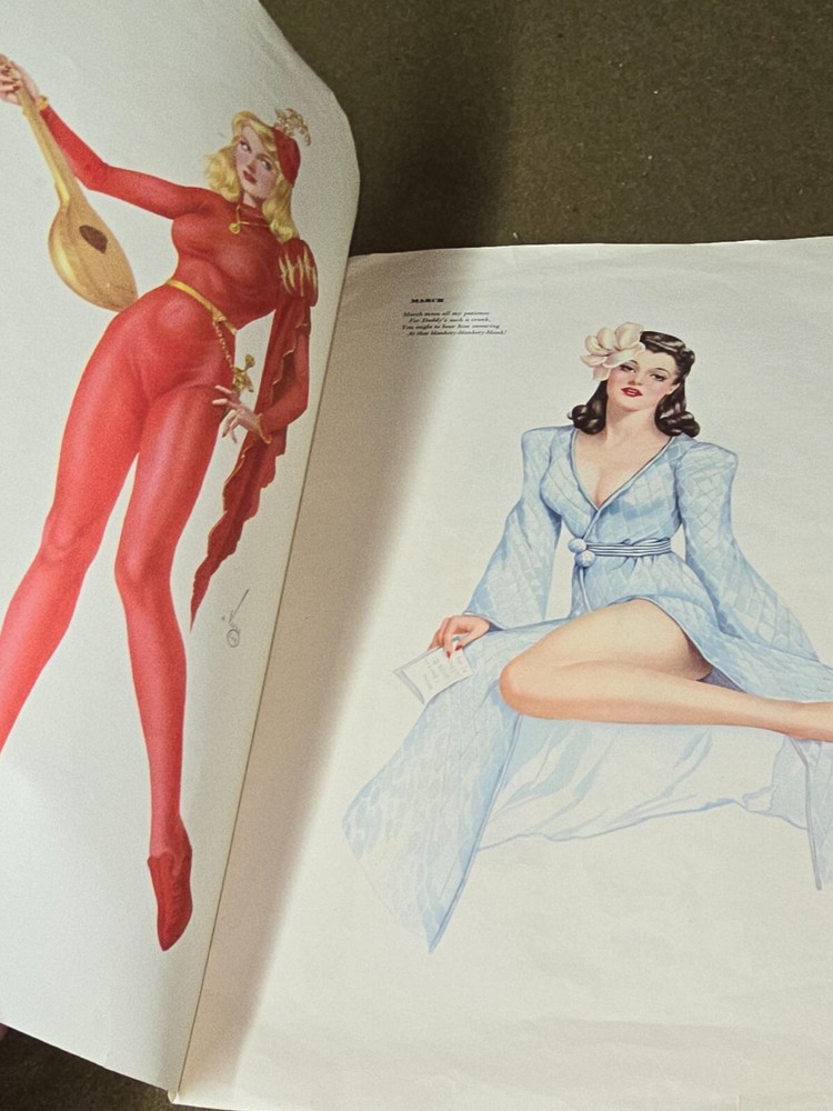 WWII Pinup Foldout by Varga SEE DESC