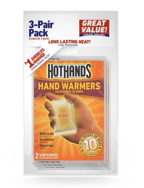Hot Hands Warmer 3 Pack