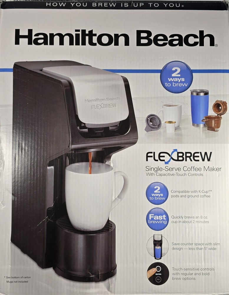 Hamilton Beach - FlexBrew Single-Serve Coffee Maker - Black -