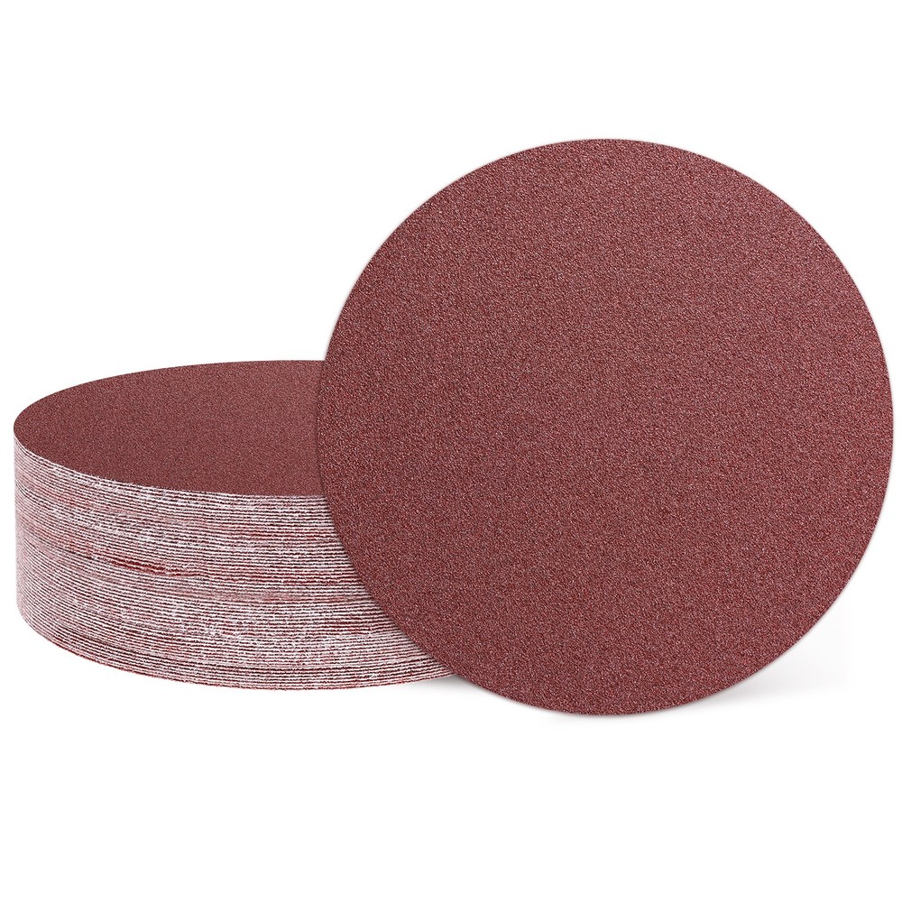 25 Pcs 5 Inch Sanding Disc 80 Grit Hook and Loop Sandpaper