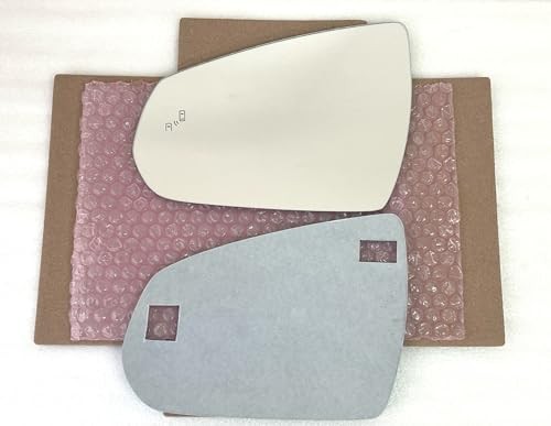 Replacement Blind Spot Mirror Glass with Full Size Adhesive for 2010-2016
