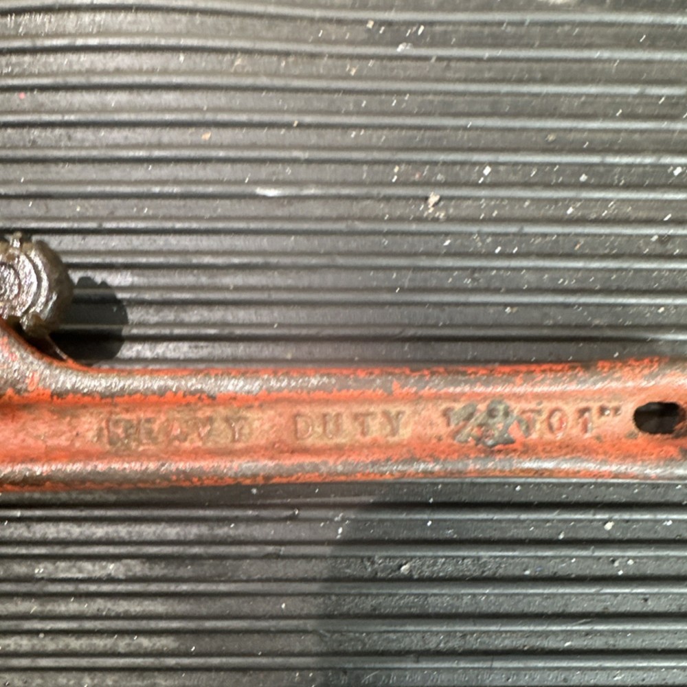 Vintage Snap-On PW8C 8" Adjustable Pipe Wrench