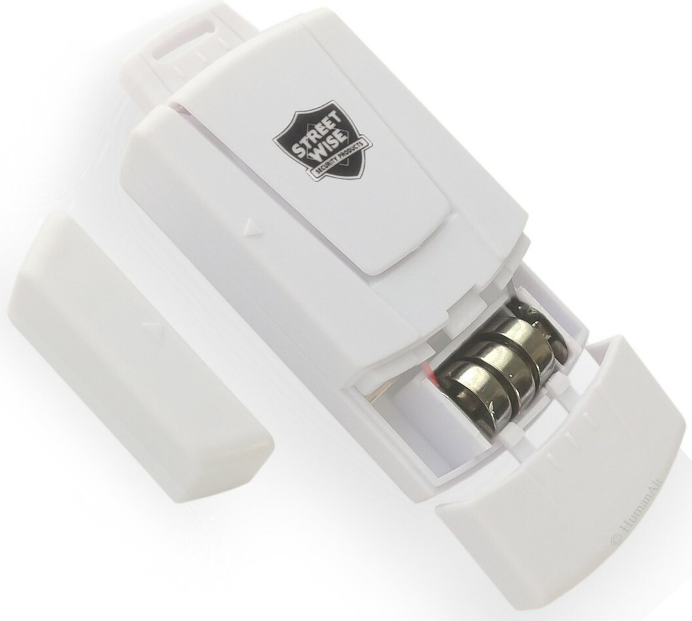 2-Pack Mini Window Alarm with Disarm Key