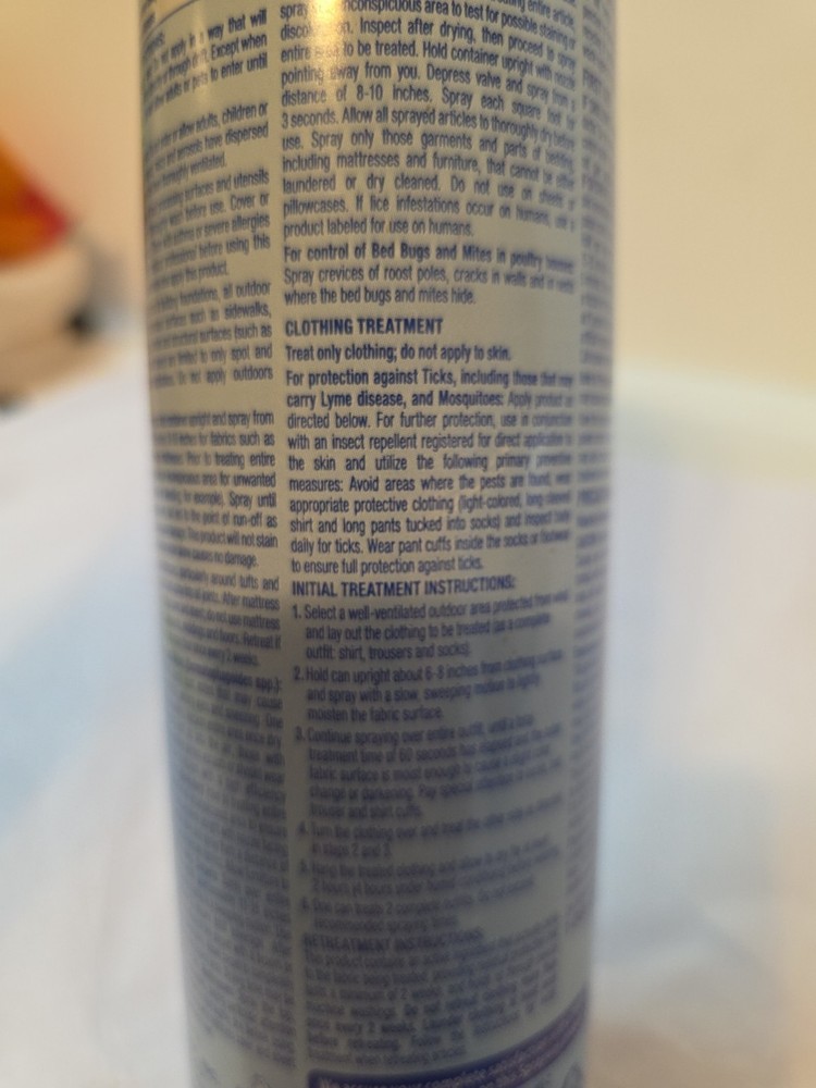 Bed Bug spray Killer Kill bedbug lice dust mite tick flea SPRAYWAY Good Night Lb