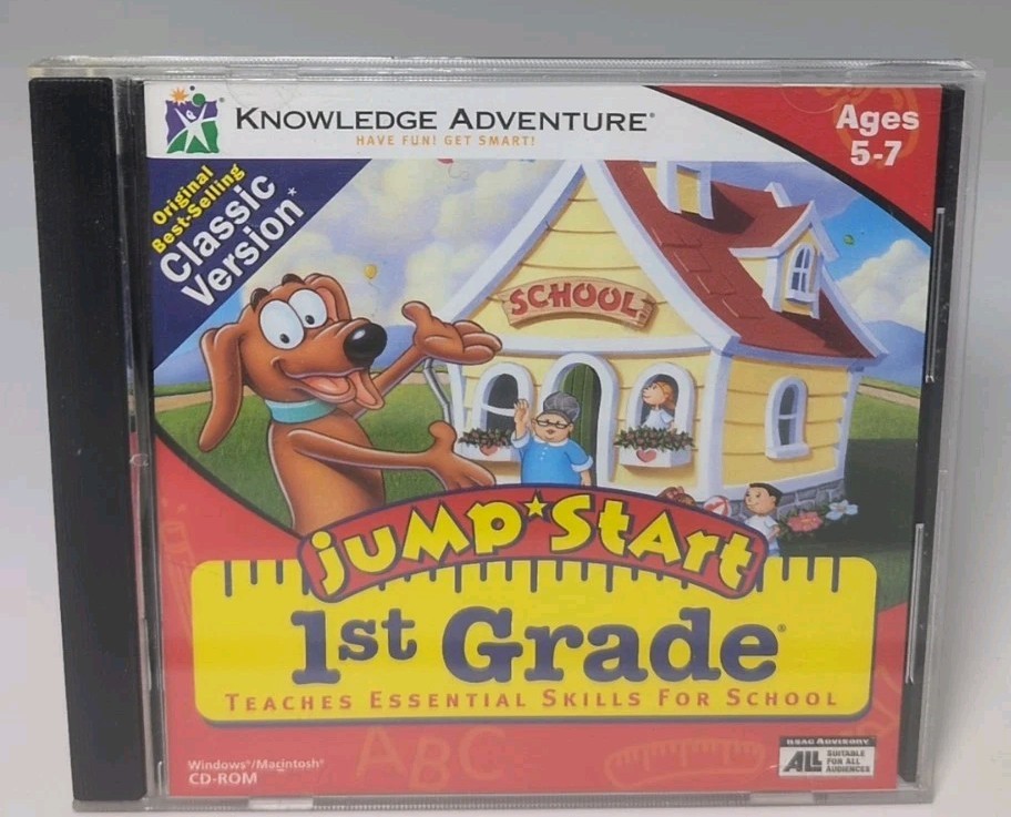 Jump Start First Grade Windows/ Macintosh CD-ROM B486