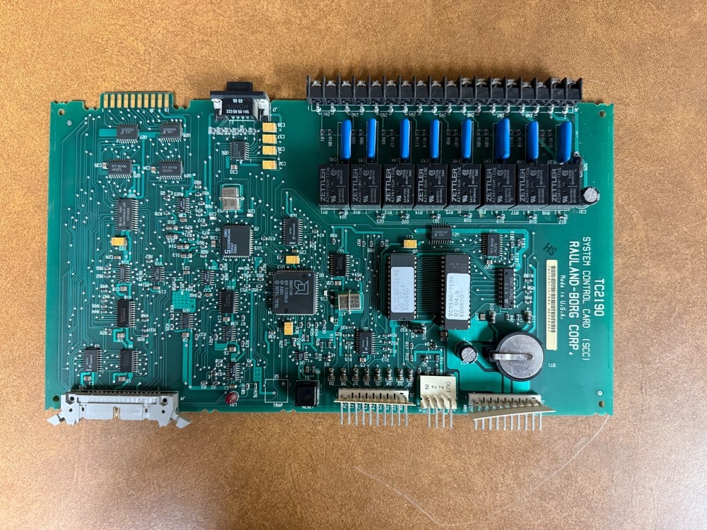 Rauland-Borg TC2190 System Control Card SCC