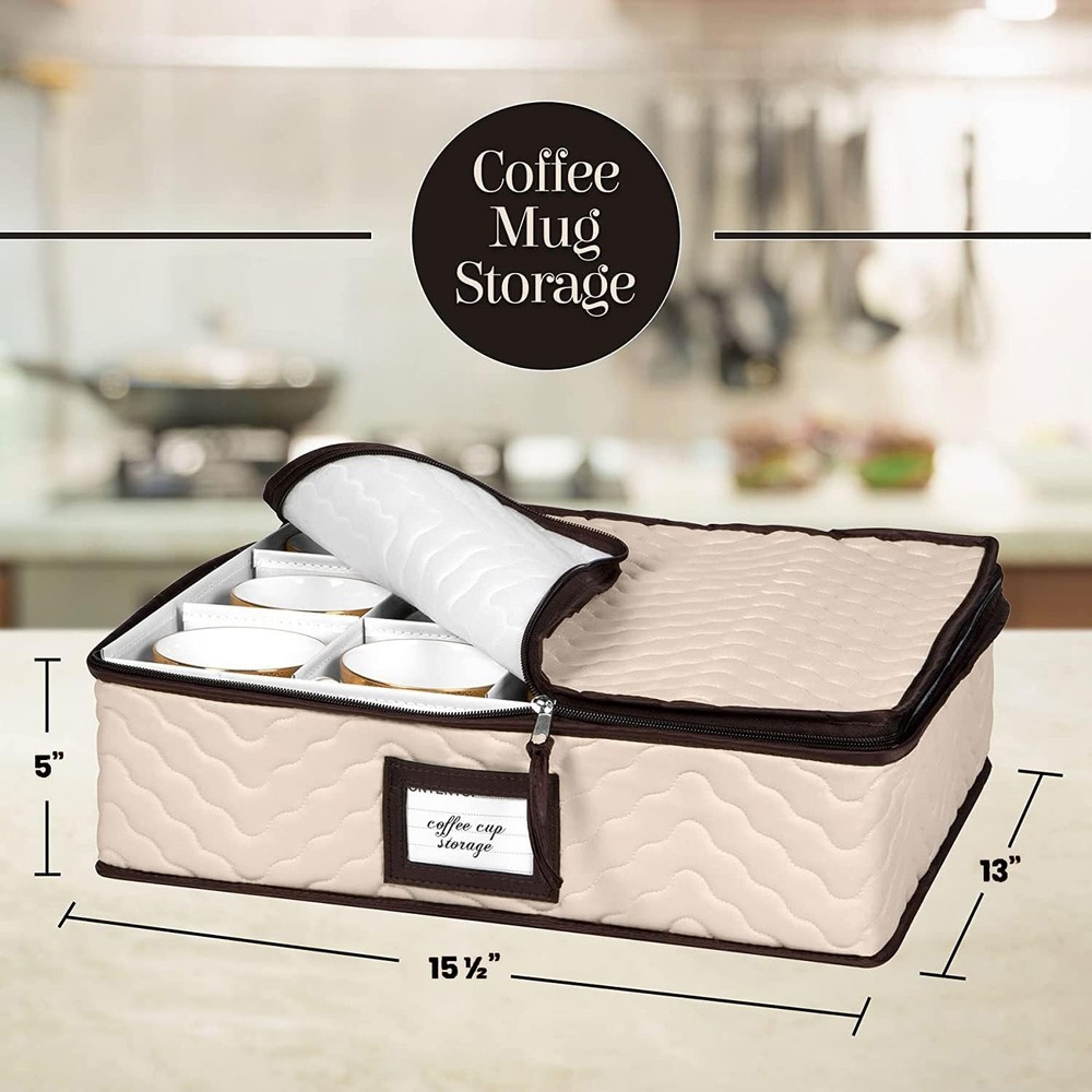 China Storage Containers 5 Piece Set Moving Boxes for Dinnerware Glasses Plates