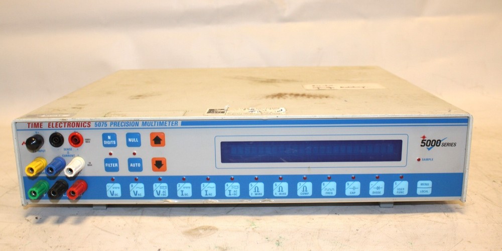 TIME ELECTRONICS 5075 7.5 digit precision multimeter