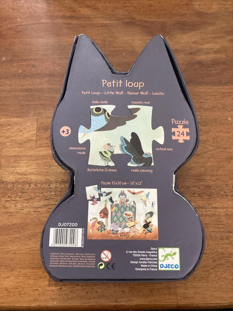 Little Wolf 24 piece puzzle