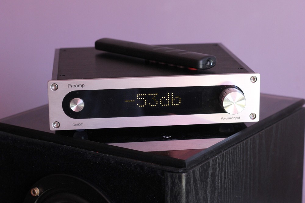 Passive PRECISION preamp. Relay attenuator.