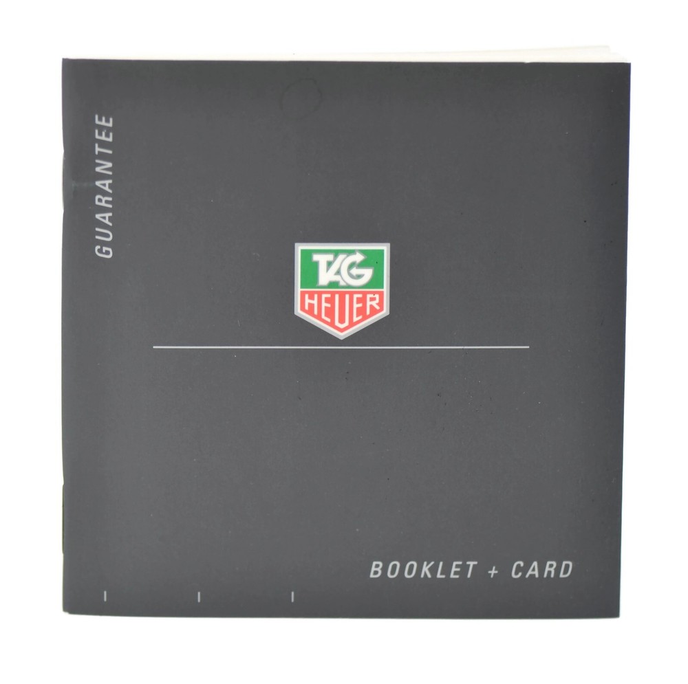 Tag Heuer Booklet Manual