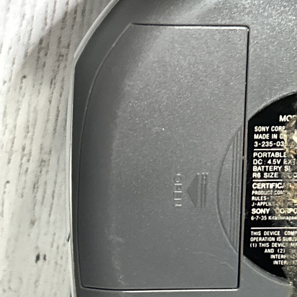 Sony Walkman CD Player D-E356CK used as is