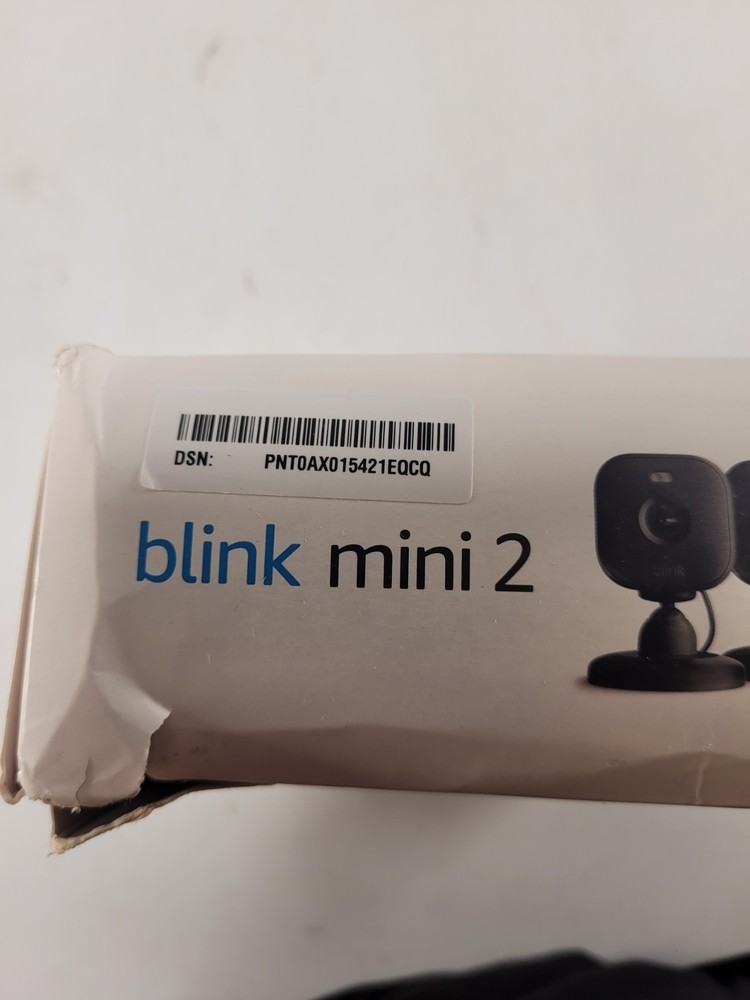 Blink Mini 2 Compact Indoor Plug-in HD Smart security Camera 1080p Night Vision