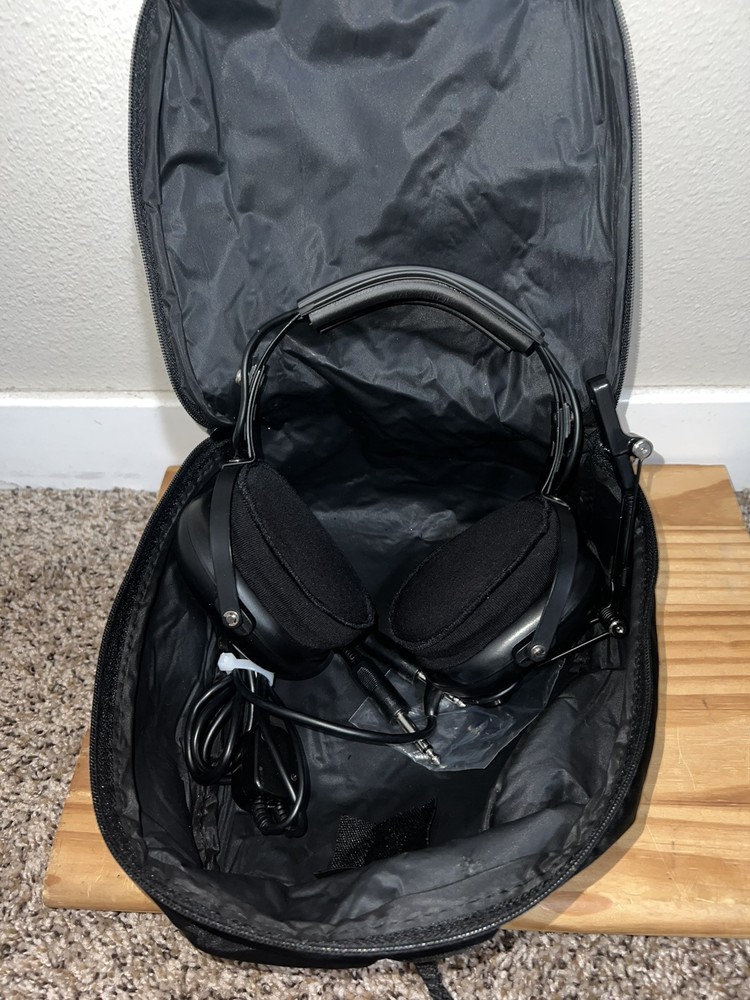 Flightcom Classic Noice Reducing Aviation Headset Untested