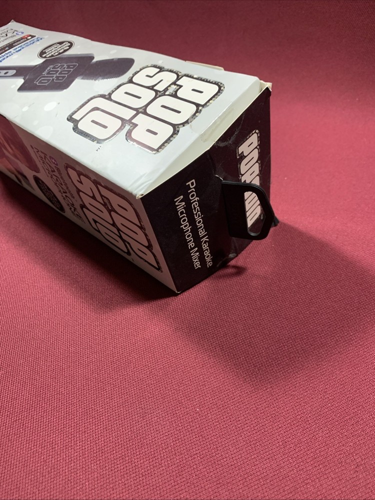 Pop Solo Bluetooth Karaoke Microphone - Black