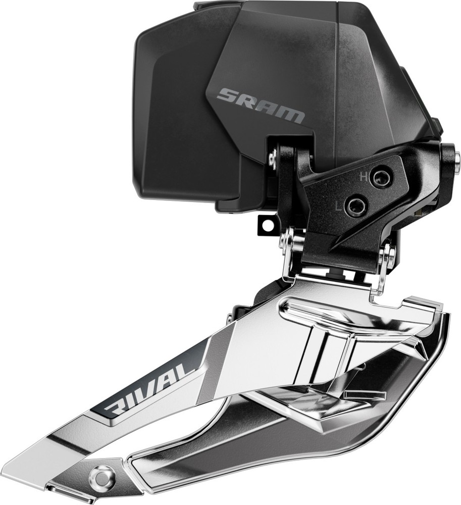 SRAM Rival AXS Braze-On Front Derailleur Black/Silver