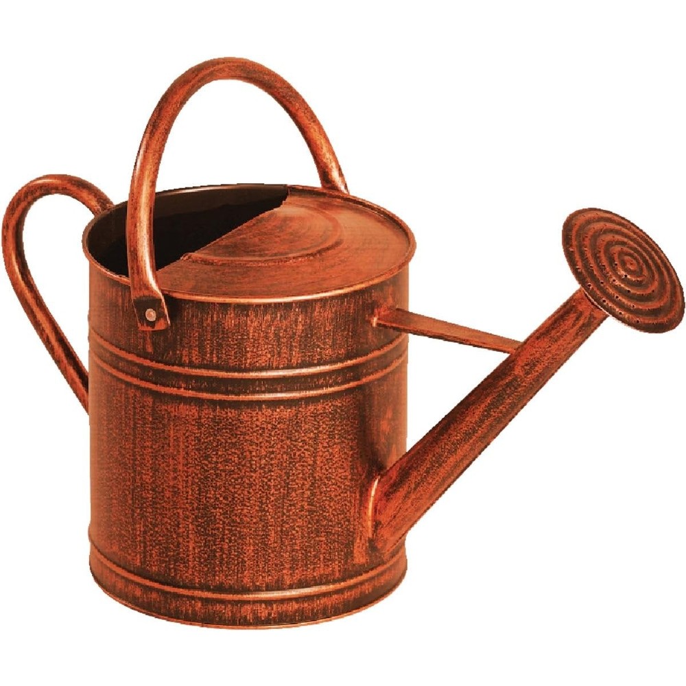 84872 2 Gallon Brushed Bronze Watering Can
