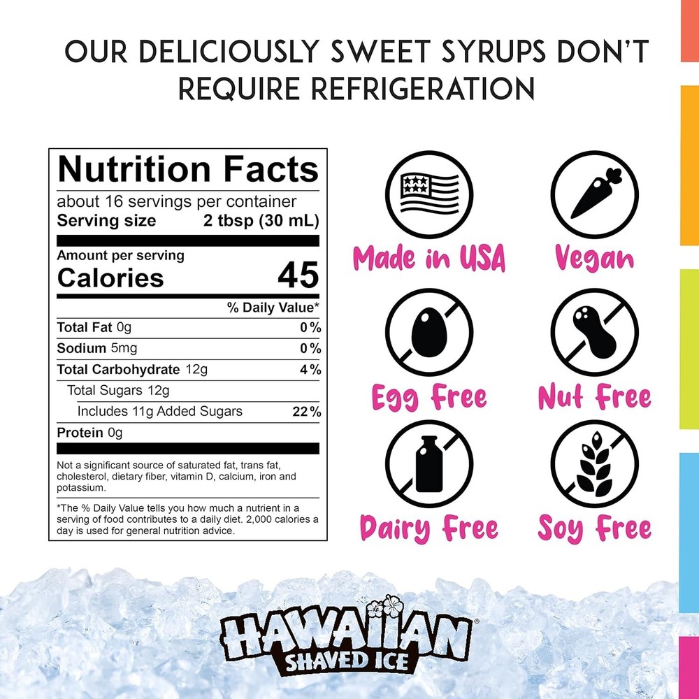 Snow Cone Syrup Bundle - Cherry, Blue Raspberry, Grape