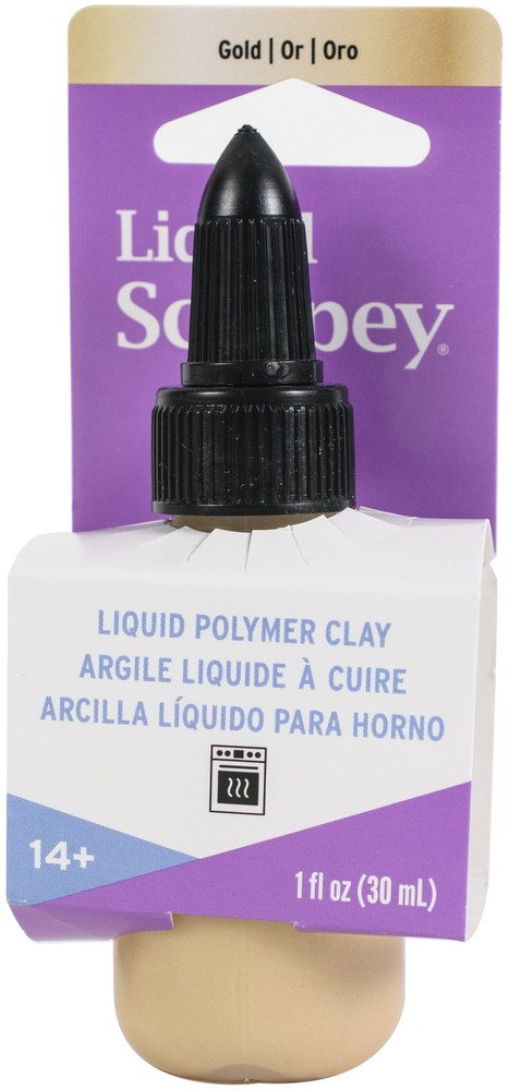 Sculpey Liquid 1oz-Gold