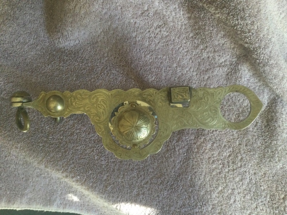 Vintage Floating Concho Horse Bit