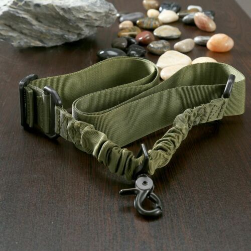 Tactical 1 Single Point Adjustable Bungee Hook for Rifle Sling Strap System