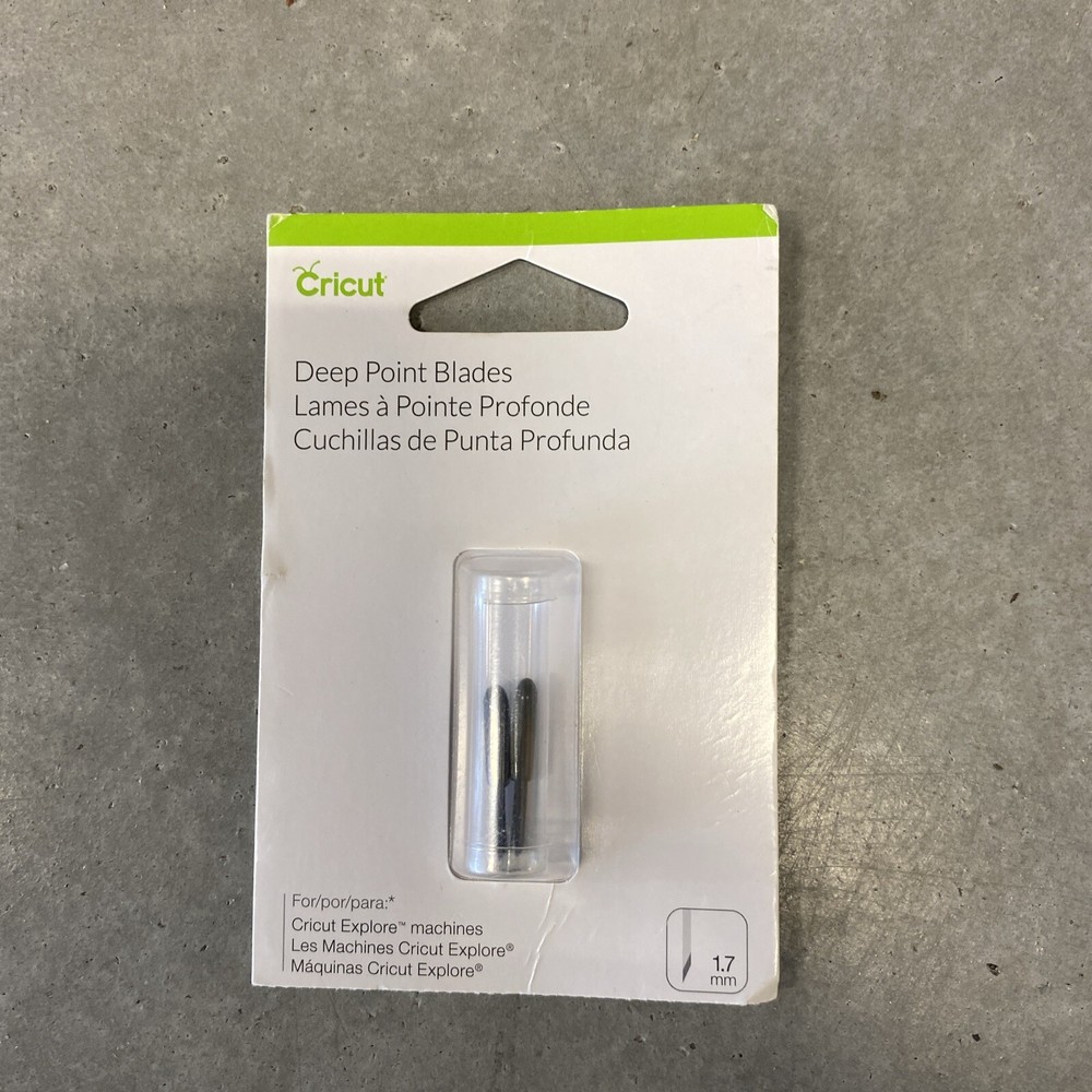 New Cricut Deep Point Blades 1.7mm