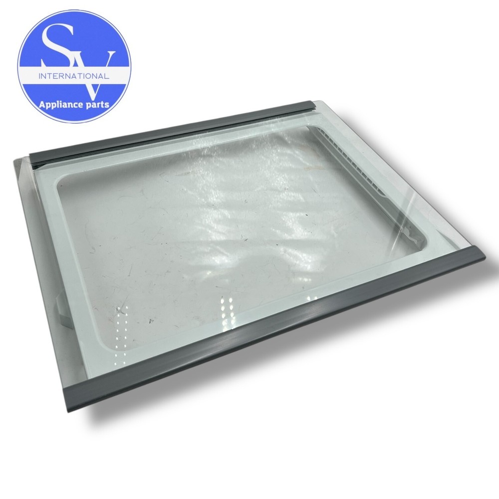 Whirlpool Refrigerator Shelf Frame & Glass W11697465 W11368751