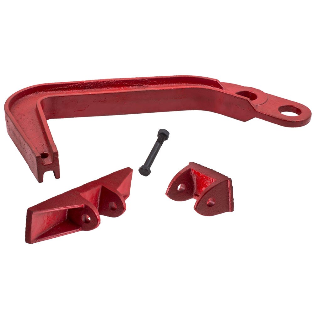 6 Ton Deep Hook Auto Body Frame Jumbo Hook Set Pulling Clamp Chassis Dent Puller