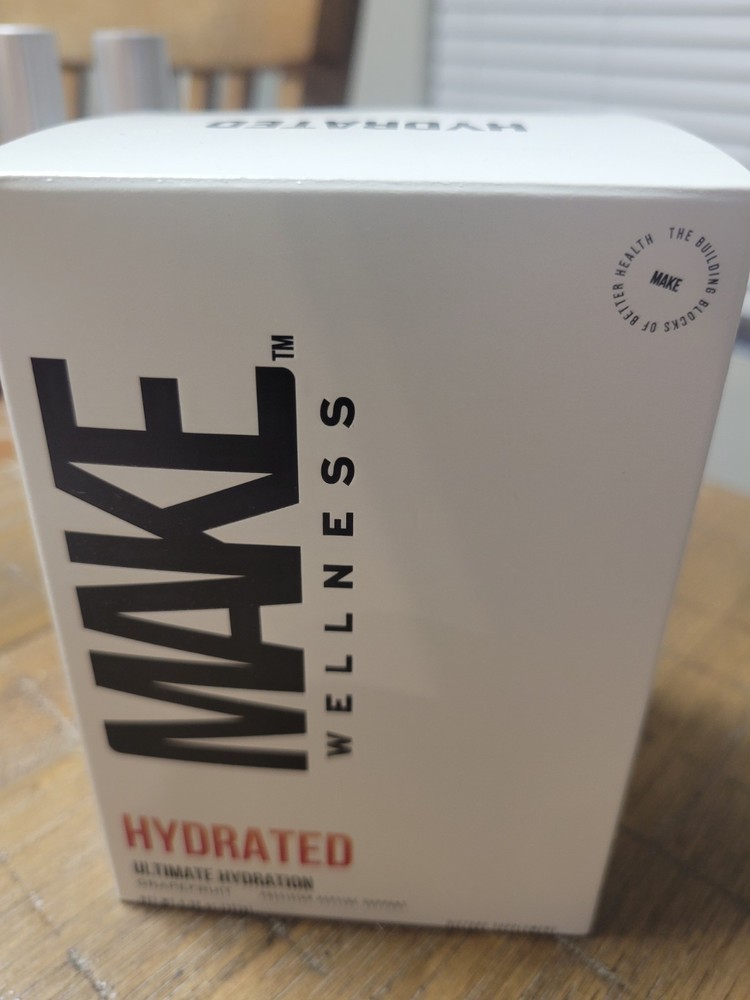 Make Wellness Hydrated Grapefruit Hydration & Electrolyte Drink Mix 30 Sachets