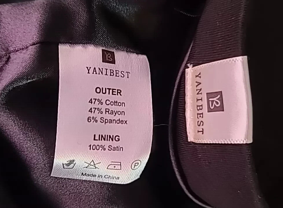 Yanibest Shine On Men Pure Black Slouch, sized Medium