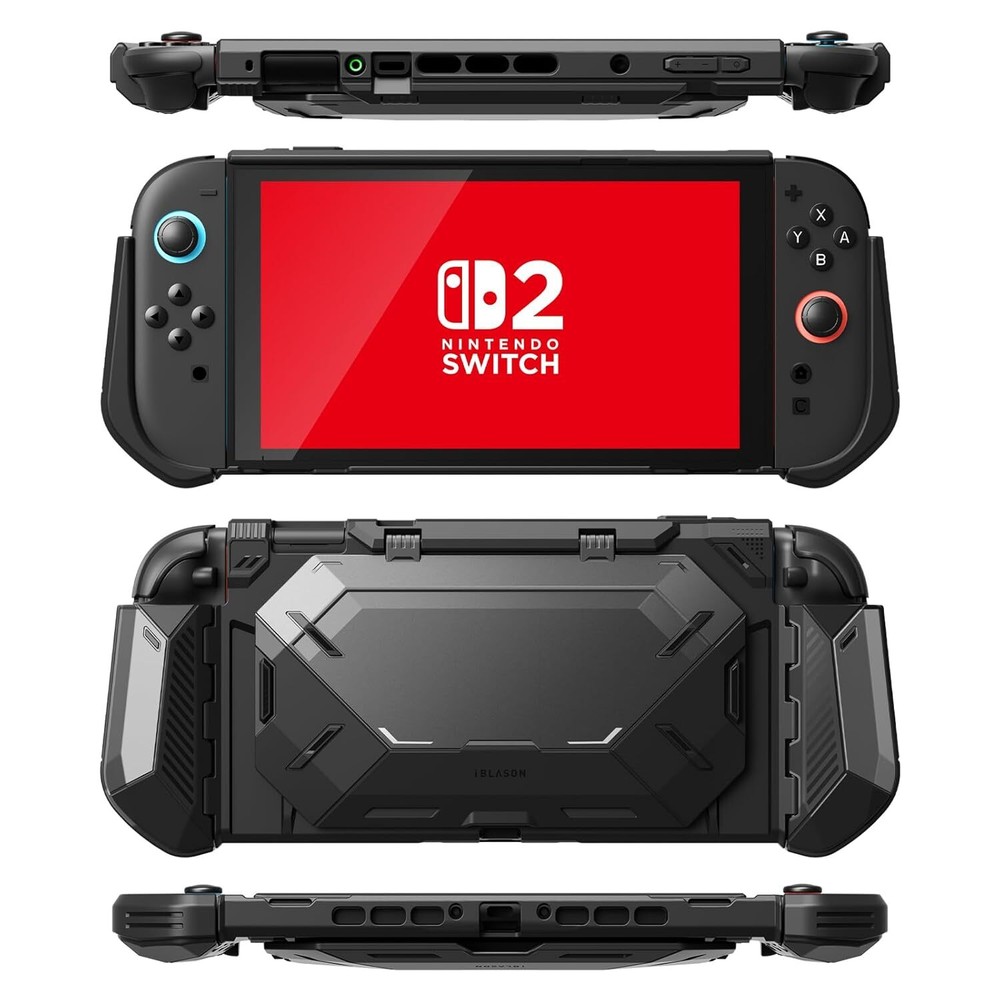 i-Blason for Nintendo Switch 2 Case, with Stand Dockable Foldable JoyCon Holder