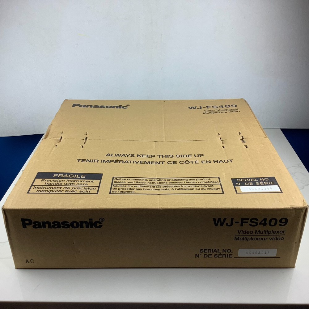 NIB Panasonic WJ-FS409 Video Multiplexer